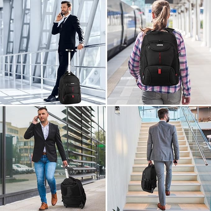 Rolling Backpack, Large Backpack