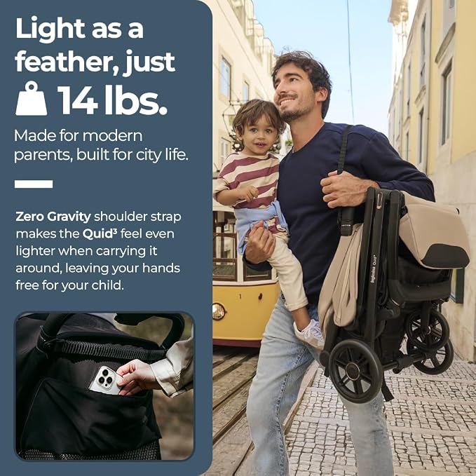 Inglesina Quid³ Stroller, Cosmic Black