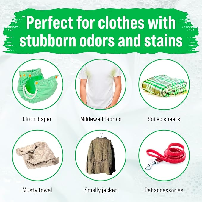 Rockin' Green Hard Rock Travel Laundry Detergent Sheets