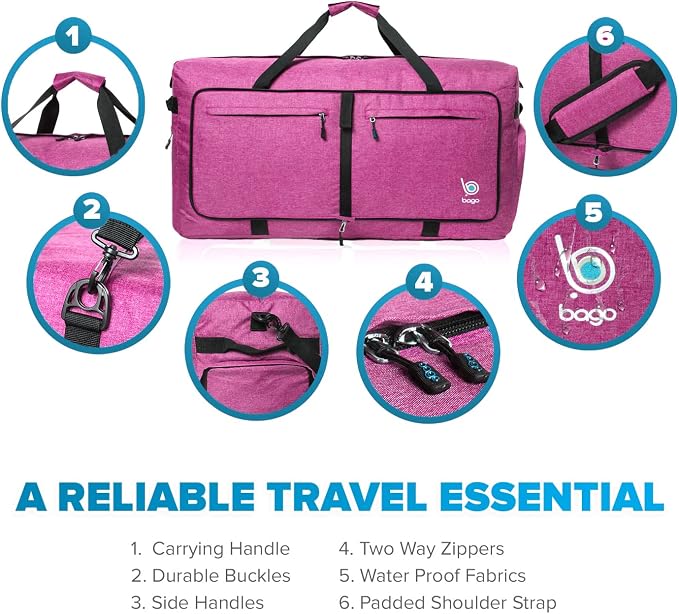 Bago Large Foldable Duffel Bags