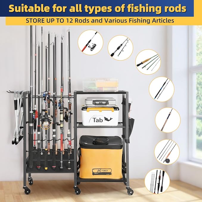 Olakee Fishing Rod Holder, Fishing Pole Holders