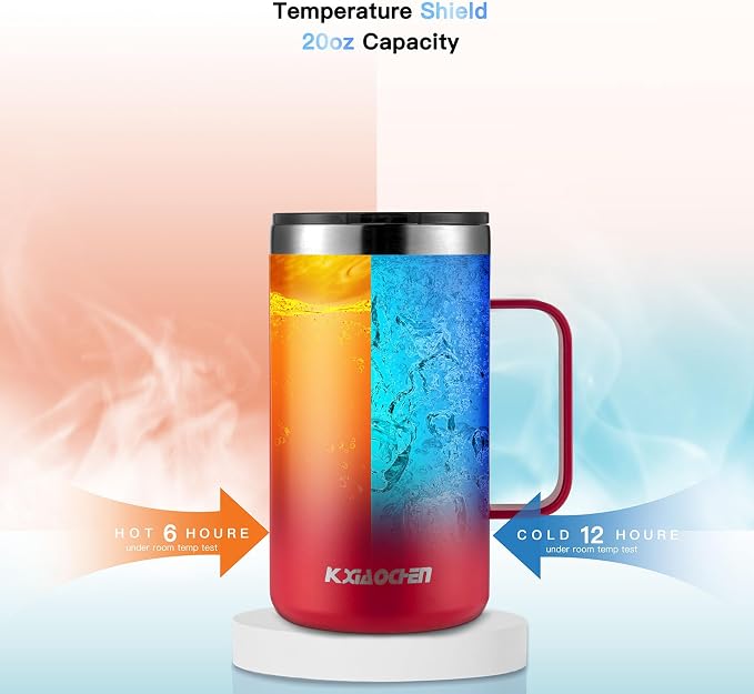 KXIAOCHEN 20oz Insulated Coffee Mug
