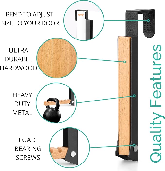 Over The Door Coat Rack: Portable Folding Travel-Friendly Over The Door Clothes