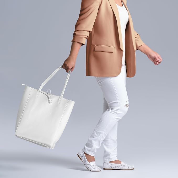 Italian Calf Leather Tote for Women