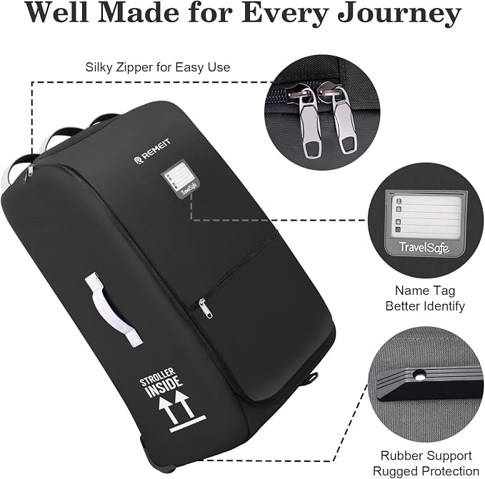 Stroller Bag for Airplane, Stroller Travel Bag Compatible