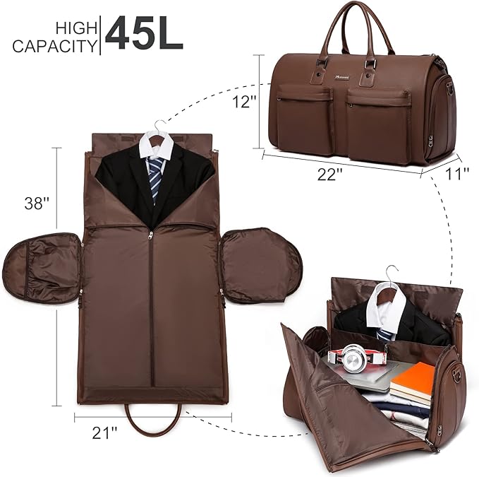 Modoker Garment Bags for Travel Carry on Duffle Bags for Airplane Weekender