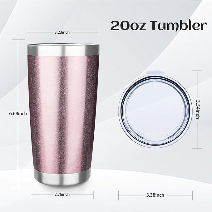 StarSpeed 20oz 8 pack Insulated Tumblers