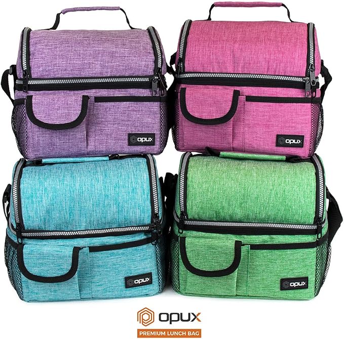 opux Lunch Bag Women Insulated, Adult Lunch Box Cooler, Lunch Box