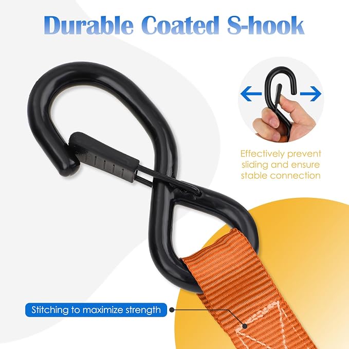 Ratchet Straps 4 Pack