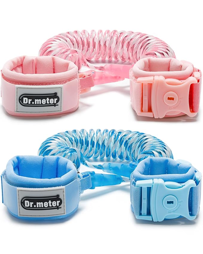 Anti Lost Wrist Link, Dr.meter 2 Pack Toddler Safety Leash