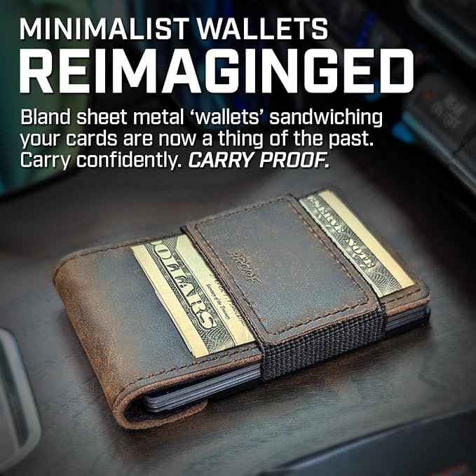 PROOF Wallet | Slim Minimalist Wallets