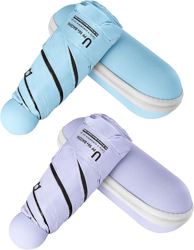 BAODINI Travel Mini Umbrella for Purse