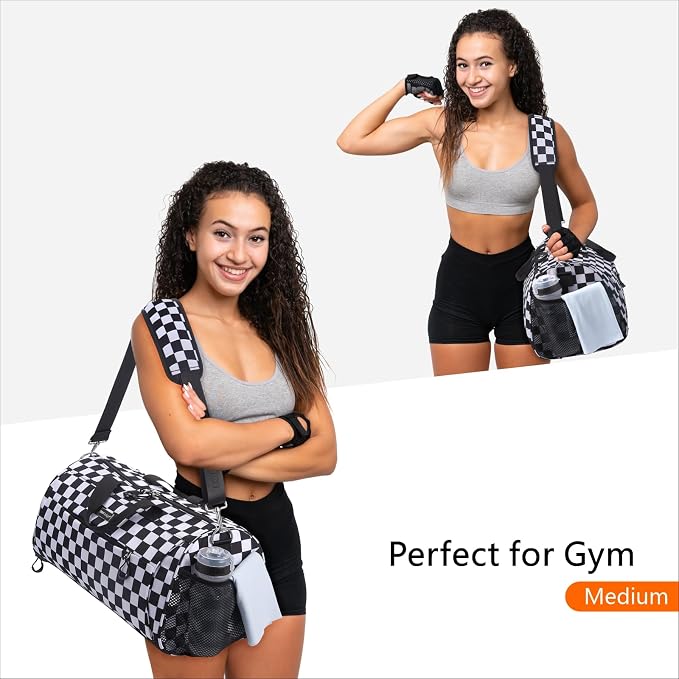 TOPDesign Gym Bag for Women & Men, Unisex Duffel Bag