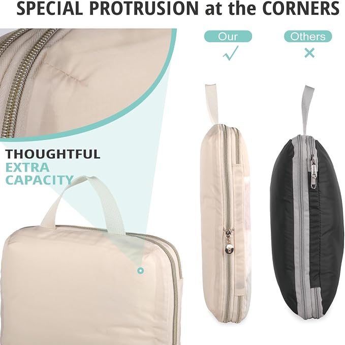 Expandable Compression Packing Cubes