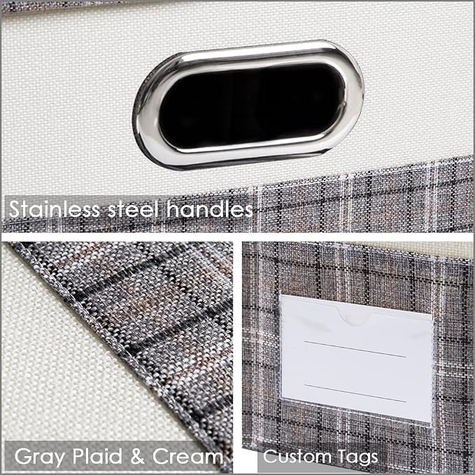 PRANDOM Collapsible Storage Bin