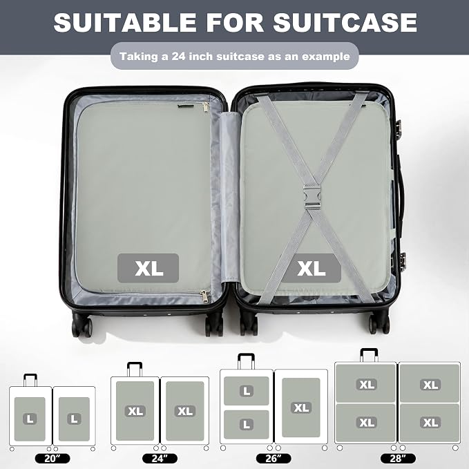 Extra Large Compression Packing Cubes