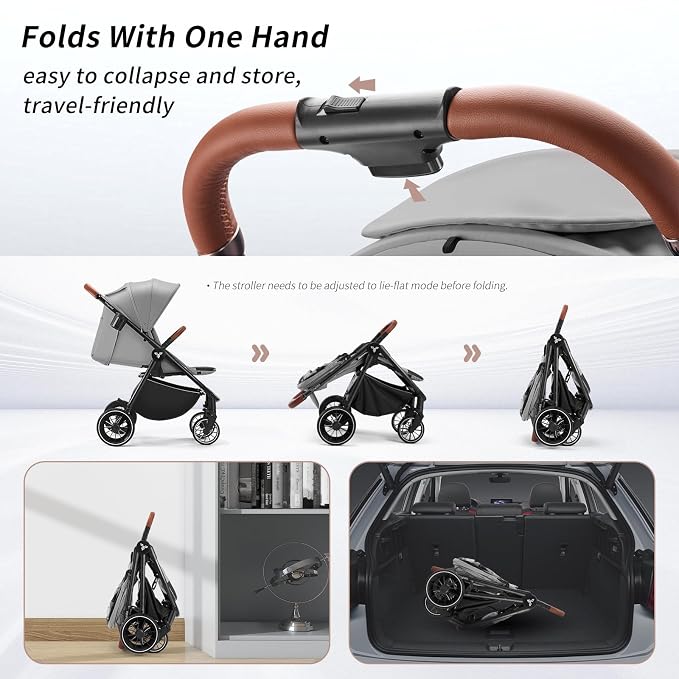 Tinyiota Baby Stroller, Infant Stroller