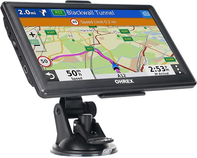 OHREX N700 GPS Navigator for Car Truck RV 2025, Truck GPS Commercial Drivers