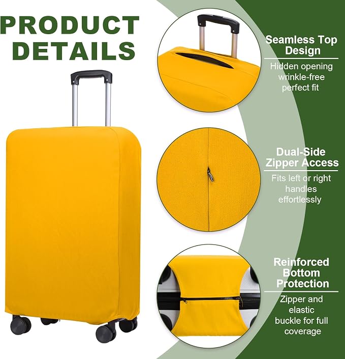PATIKIL Luggage Cover, Suitcases Covers Elastic Carry on Cover Protector