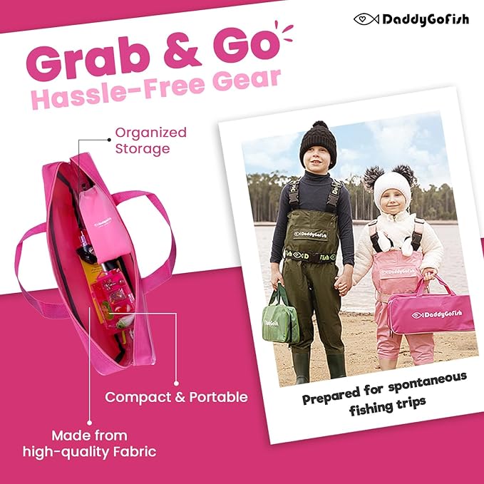 DaddyGoFish Kids Fishing Pole