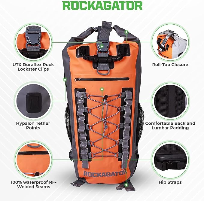 Rockagator Waterproof Backpack