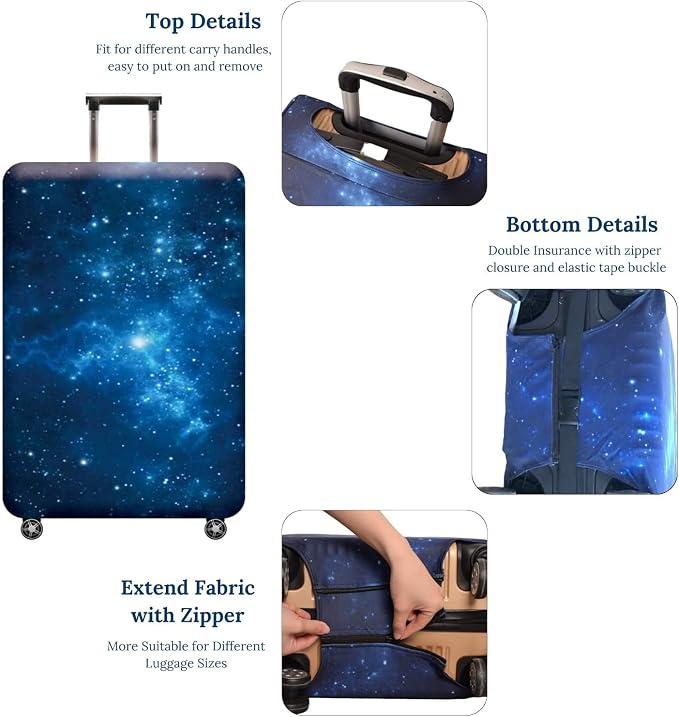 Luggage Cover, Protective Washable Suitcase Cover