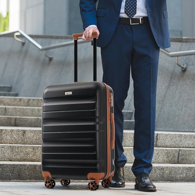 Merax Luggage Set 13 Piece, Hardshell ABS Suitcases