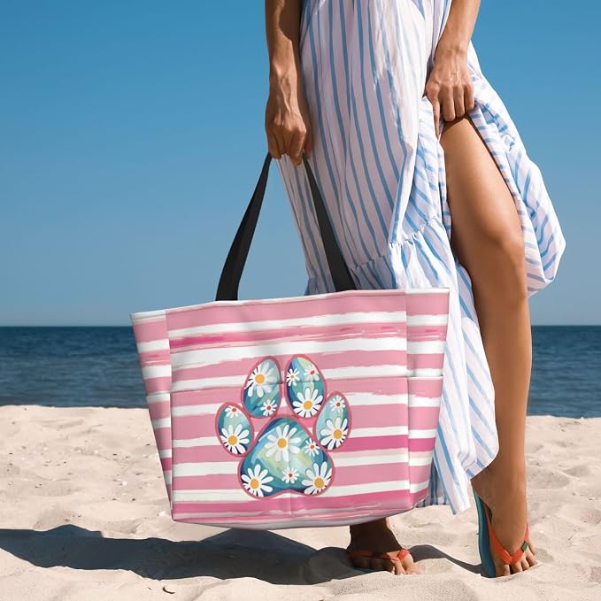 Beach Bag for Women Beach Tote Bag Waterproof Sandproof Large Bags