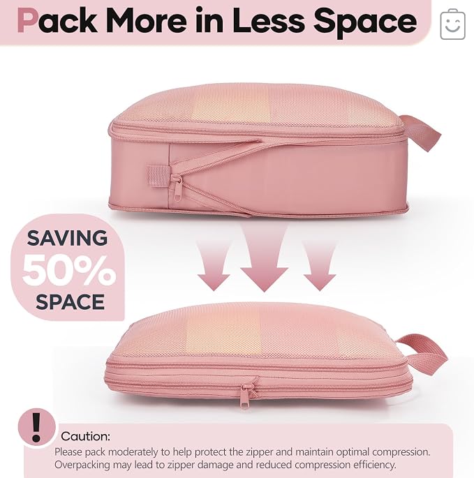 Veken 6/9/11 Set Compression Packing Cubes