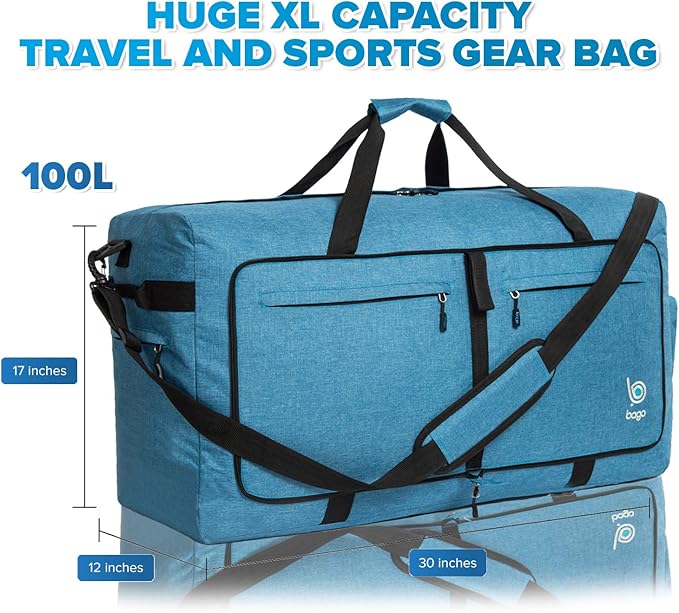 Bago Large Foldable Duffel Bags