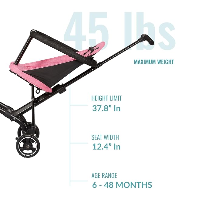 Dream On Me Lightweight and Compact Coast Rider Stroller