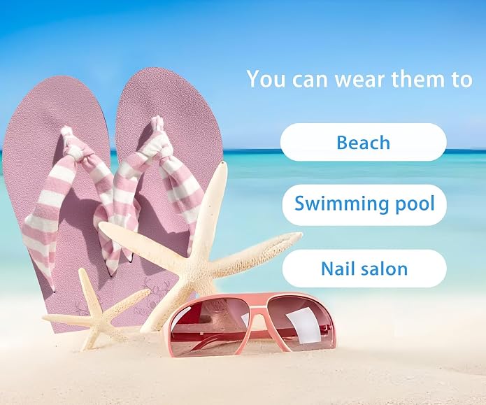 KuaiLu Flip Flops for Women