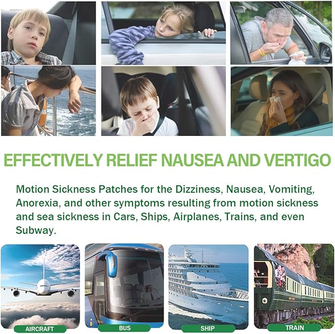 Motion Sickness Patches, Sea Sickness Patch
