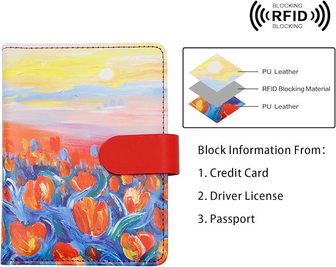Melsbrinna RFID Passport Holder