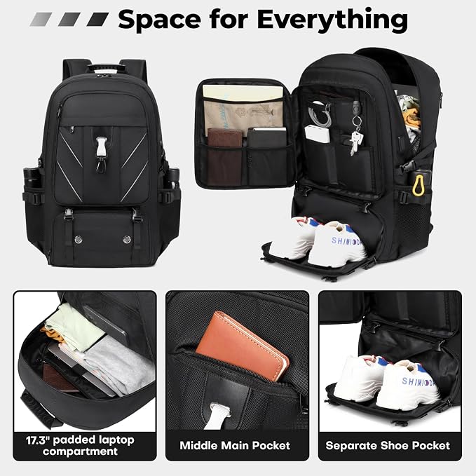 17.3 Inch Travel Laptop Backpack