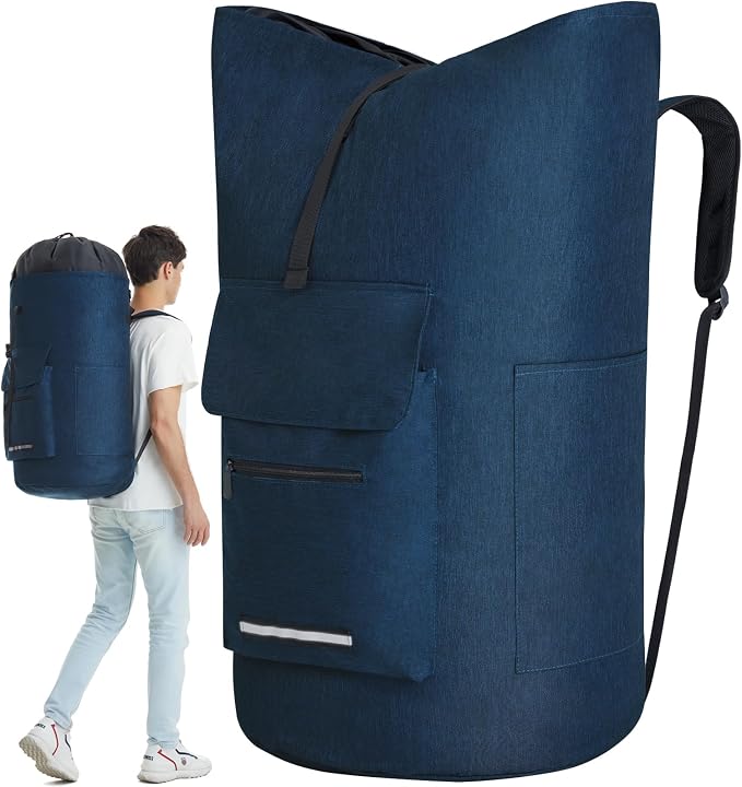 Laundry Backpack Heavy Duty, 115L Extra Large Laundry Bag