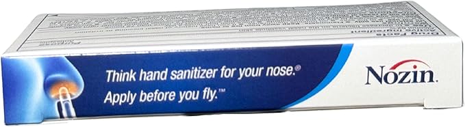 Nozin® Nasal Sanitizer® Antiseptic Popswab® Ampules 10ct Pack | Kills 99.99% of