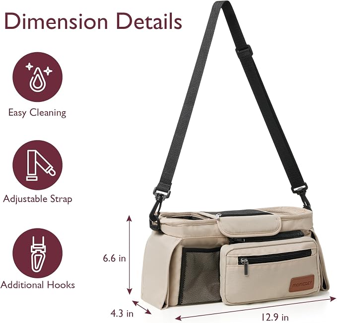 Momcozy Universal Stroller Organizer