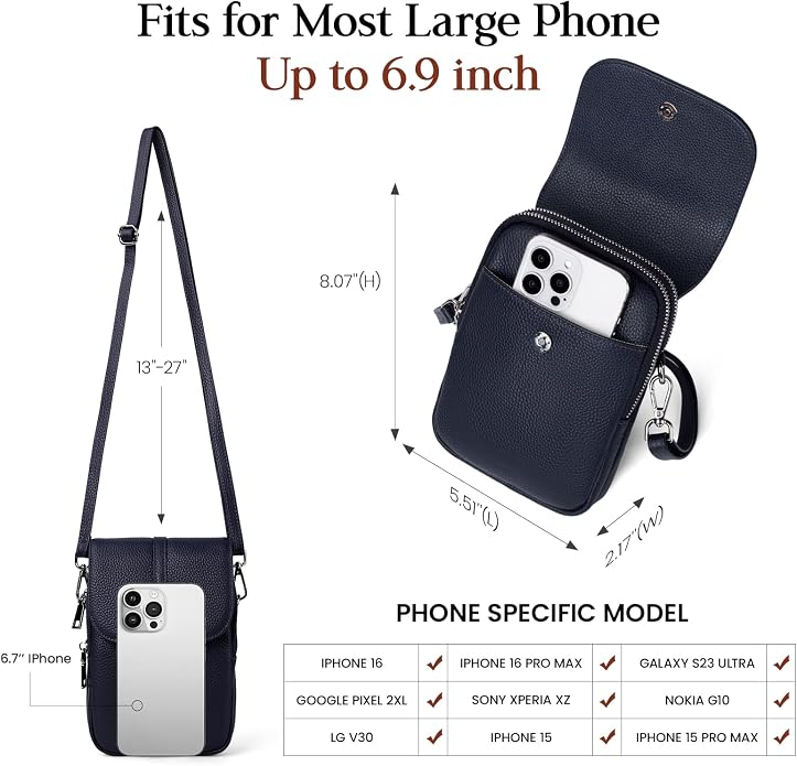 befen Genuine Leather Small Crossbody Bags