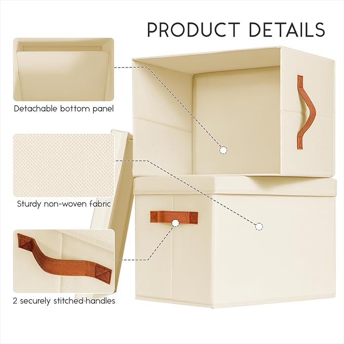 Storage Bins with Lids