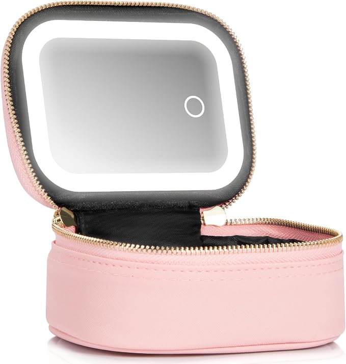 Small Makeup Bag Travel Train Case