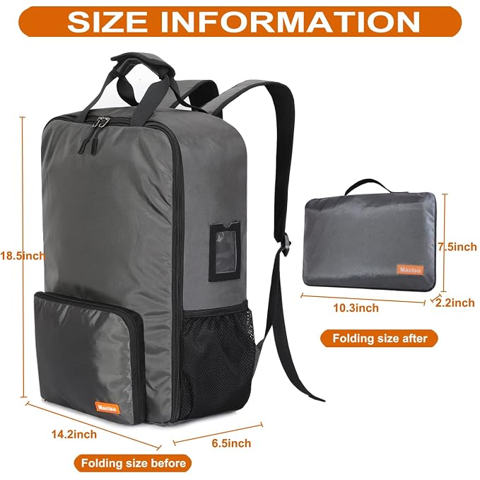 Mactso Stroller Travel Bag Compatible