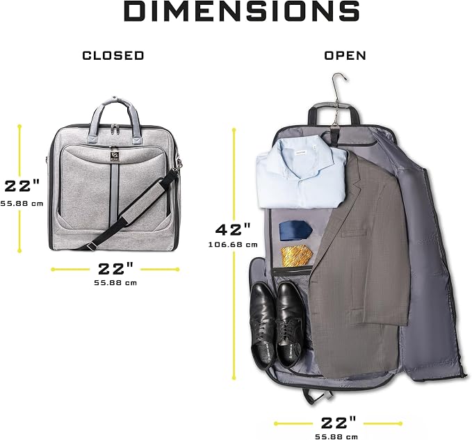 Premium Suit Garment Bag Carry On