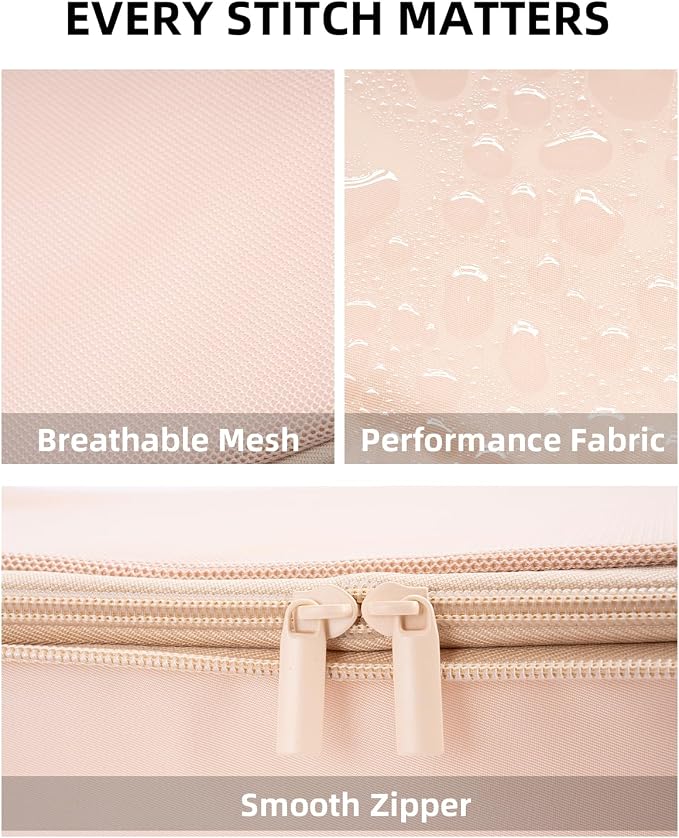 6 Set Compression Packing Cubes
