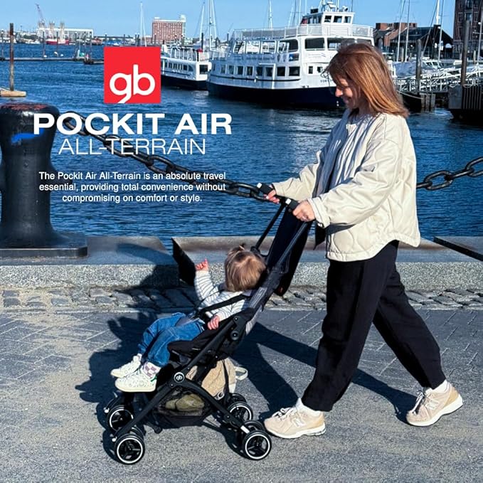 gb Pockit Air All Terrain Ultra Compact Lightweight Travel Stroller