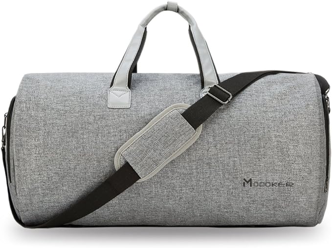 Modoker Convertible Garment Bag - 2 in 1 Hanging Suitcase Suit Travel Bags