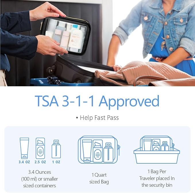 PACKISM TSA Approved Toiletry Bag