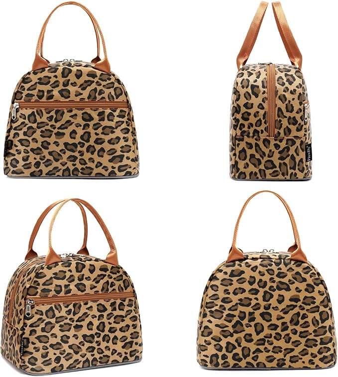 FlowFly Leopard Insulated Lunch Cooler Bag