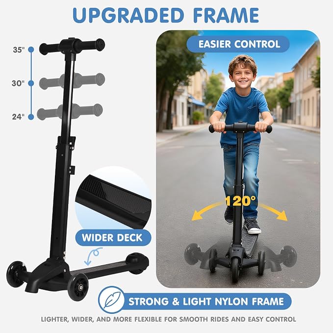4-in-1 Detachable Scooter Luggage