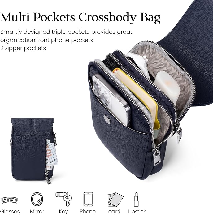 befen Genuine Leather Small Crossbody Bags
